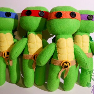 stuffed ninja turtle