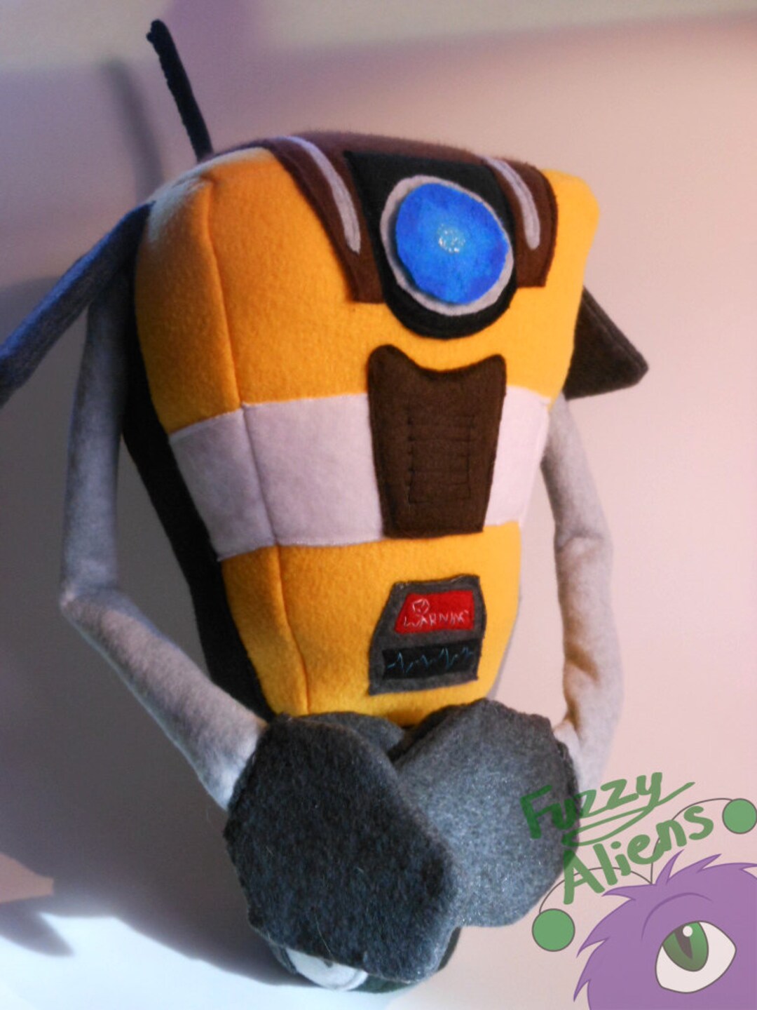 Claptrap Cl4p TP from Borderlands Plush Etsy
