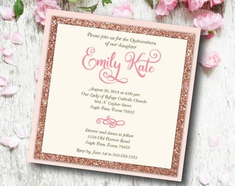 Sweet 16 Invitation Etsy