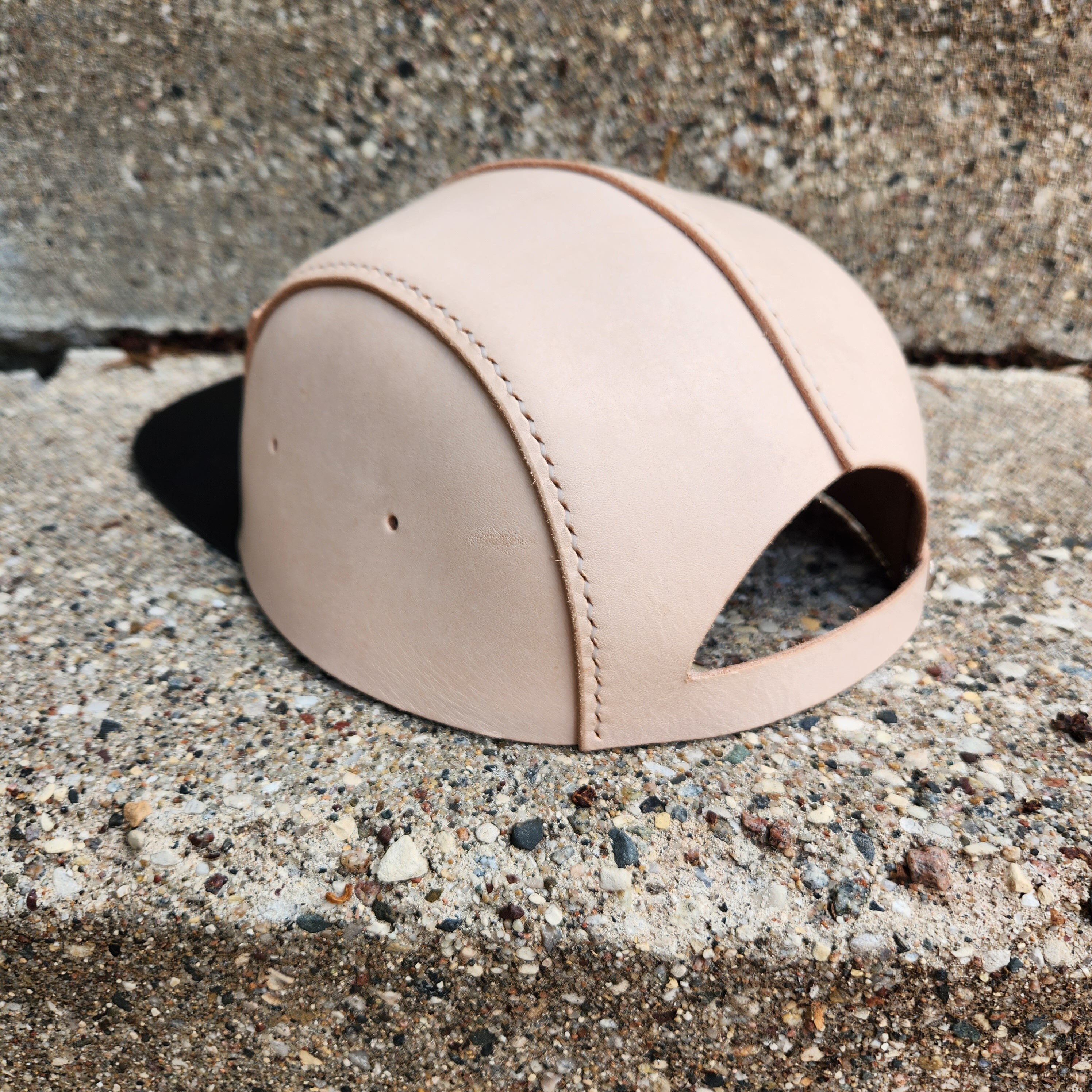 Leather 5 Panel Hat PDF Pattern / Veg Tan Leather / DIY / Template ...