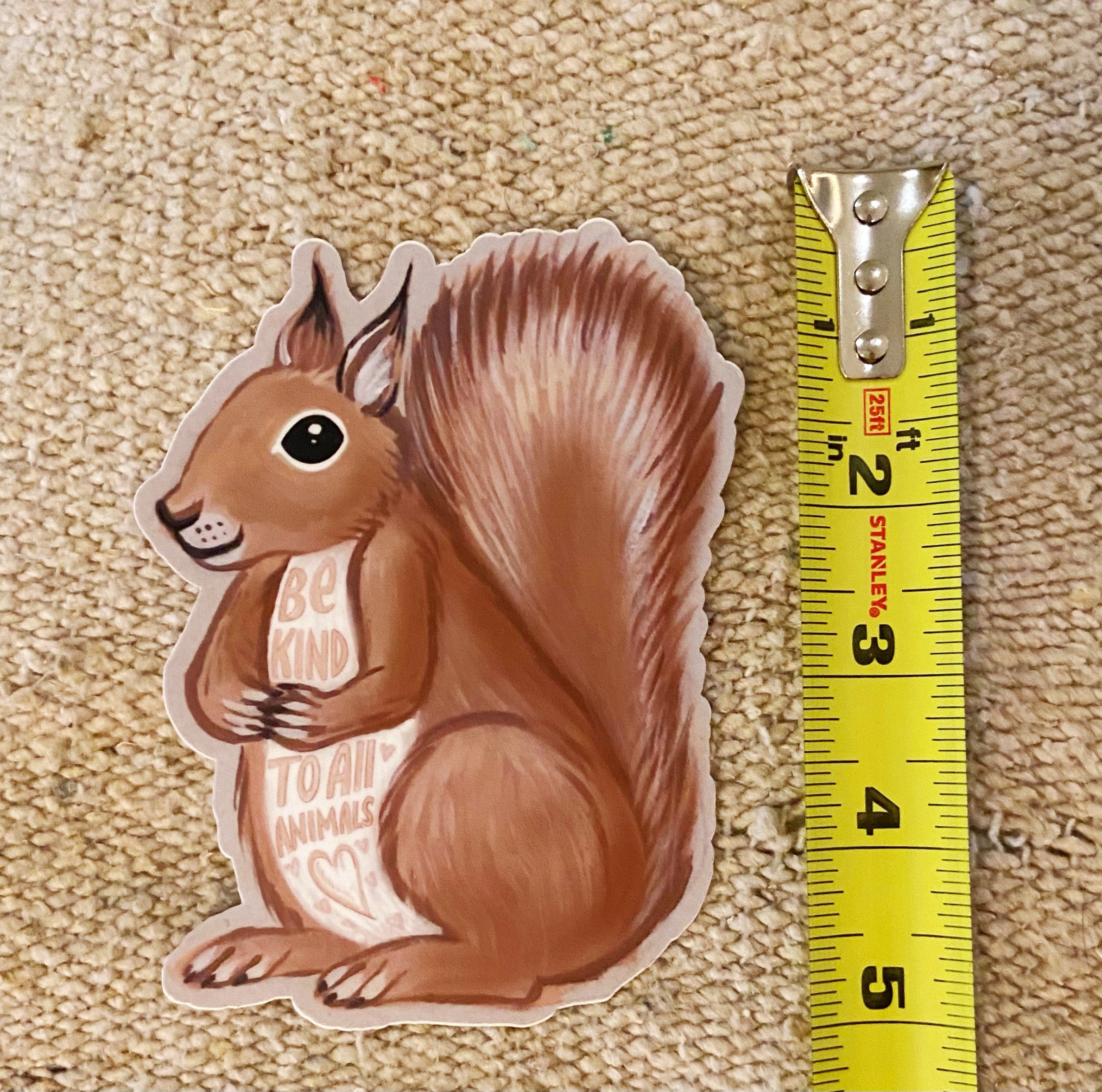 squirrel-vinyl-sticker-decal-weatherproof-woodland-critter-etsy