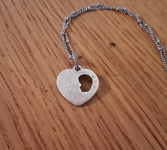 Silver Heart Embryo Necklace: Pregnancy Memorial Keepsake - Etsy