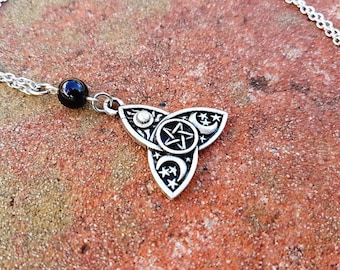 Fas Lunar Místicas, árbol De La Vida Y Pentáculo Wicca. Geometría