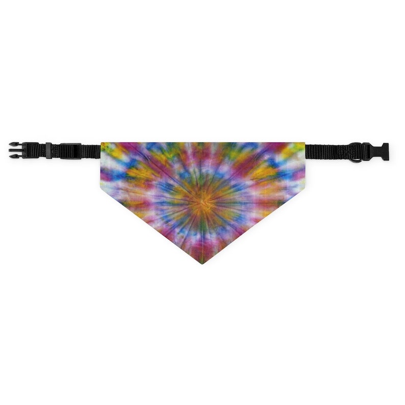 Made in USA Tie Dye Bull/'s Eye Cat Bandana Collar Pet Bandana Collar Pet Fashion Pet Gift Dog Bandana Collar