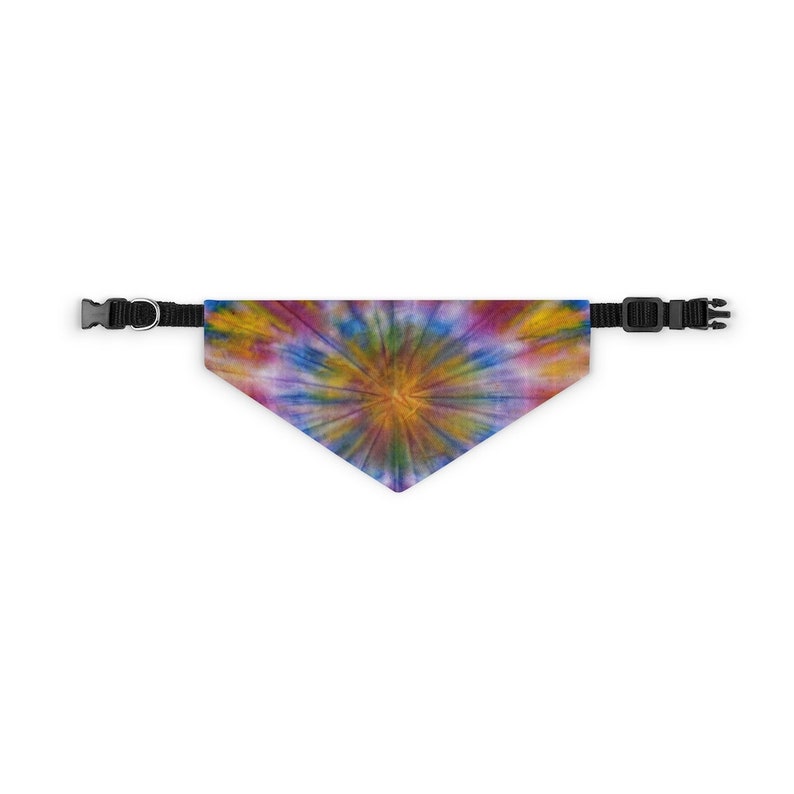 Made in USA Tie Dye Bull/'s Eye Cat Bandana Collar Pet Bandana Collar Pet Fashion Pet Gift Dog Bandana Collar