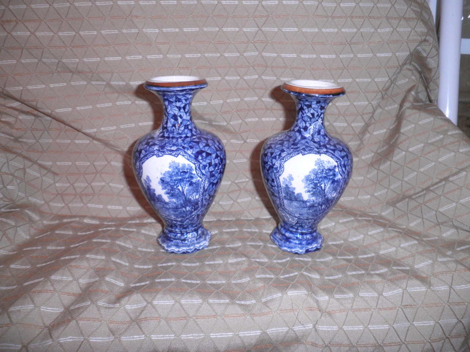 Villeroy & Boch Antique Royal Bonn Flamand Blue Vases Franz Etsy