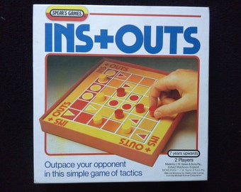 vintage boxed ins and out game by spears