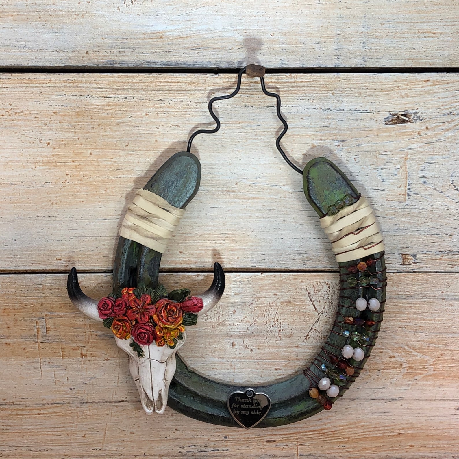 Large Horseshoe Wall Art Rustic Decor Horse Shoe Art Etsy