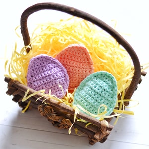 Osterei Überraschung Tasche Häkelanleitung - befüllbares Osterei - Zero Waste Ostereiersuche - Ostern Korbfüller