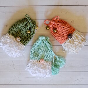 Holiday Gnome Treat Bag Crochet Pattern image 5