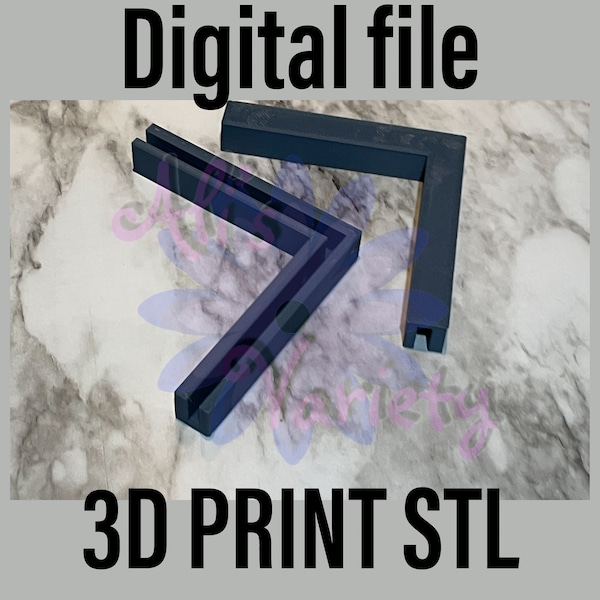 3D Print Digital File for Corner Brackets