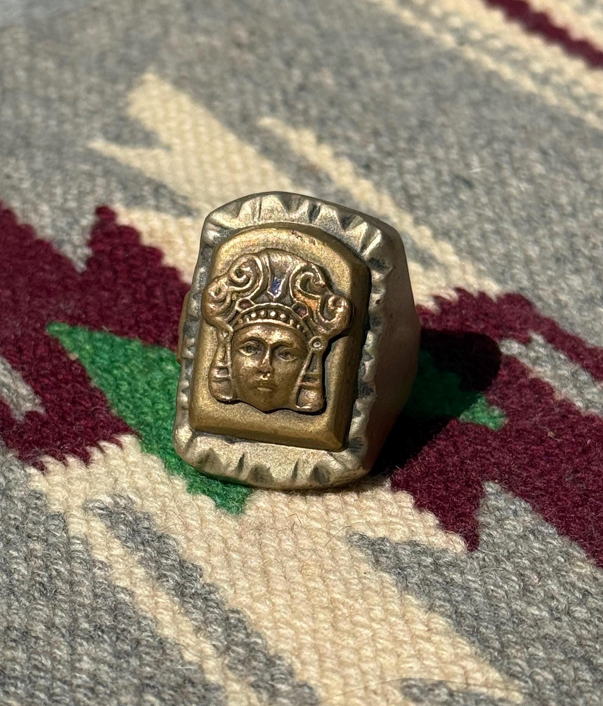 Mexican Biker Ring - Etsy