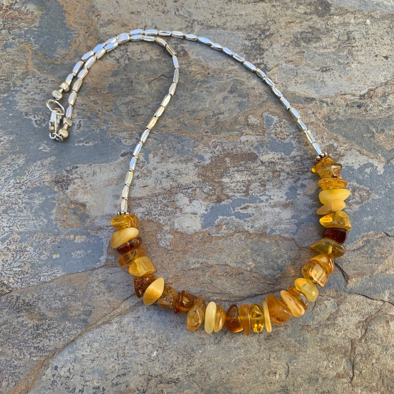 Amber Necklace 18 inch