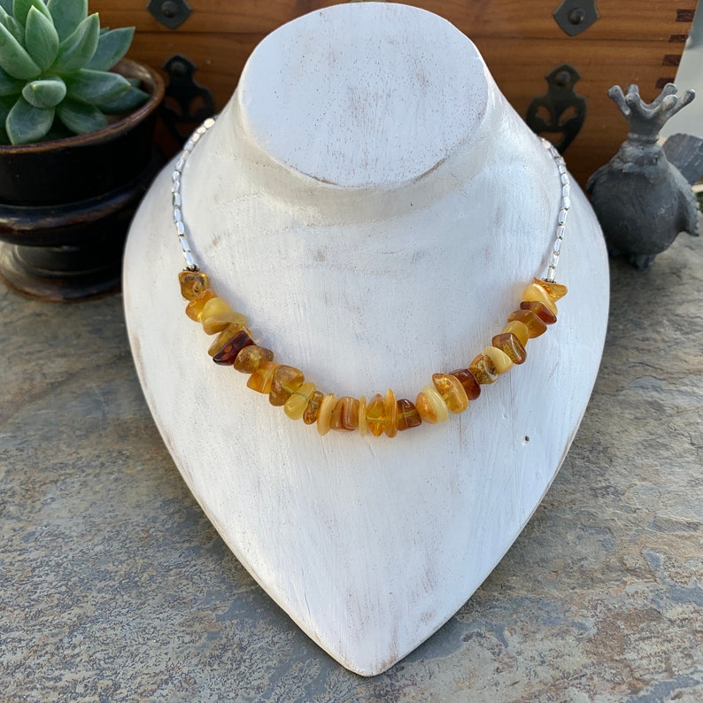 Amber Necklace 18 inch