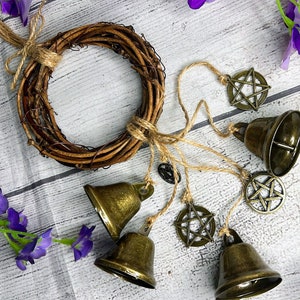 Witch Bells, Witch, Withy, Witchy Decor, Witchy Decor, Witchcraft