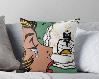 Pop Art Pillow / Fabolous / Summertime Shootout 2 / Home Decor / Pillow Cover