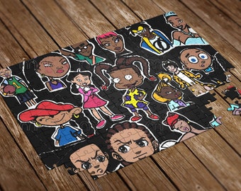 90s Cartoon / Black Cartoon Character / Jigsaw Puzzle / Adult - Etsy 90s Cartoon / Black Cartoon Character / Jigsaw Puzzle / Adult - Etsy