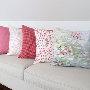 Zipster Red & Pink designer pillow Zipster Red & Pink designer pillow