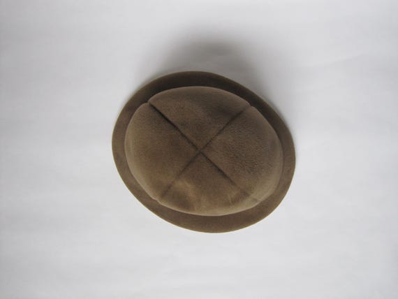 GUCCI Vintage Brown Felt Hat Equestrian 1970s - Etsy