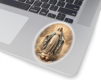 Our Lady of Grace Sticker | Kiss-Cut Religious Decal