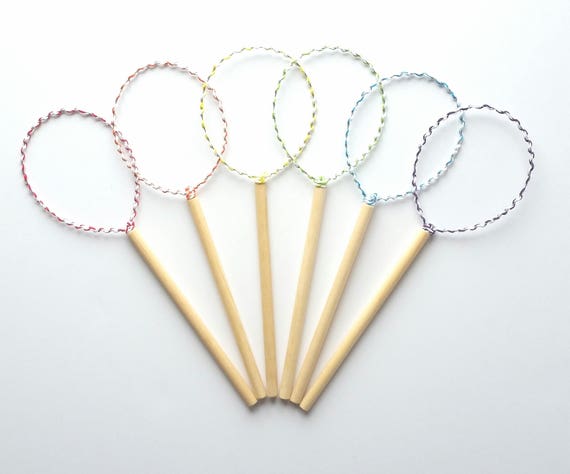diy wire bubble wands