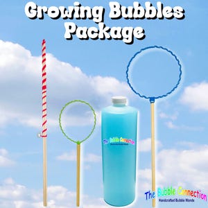 Growing Bubbles, Bubble Package.