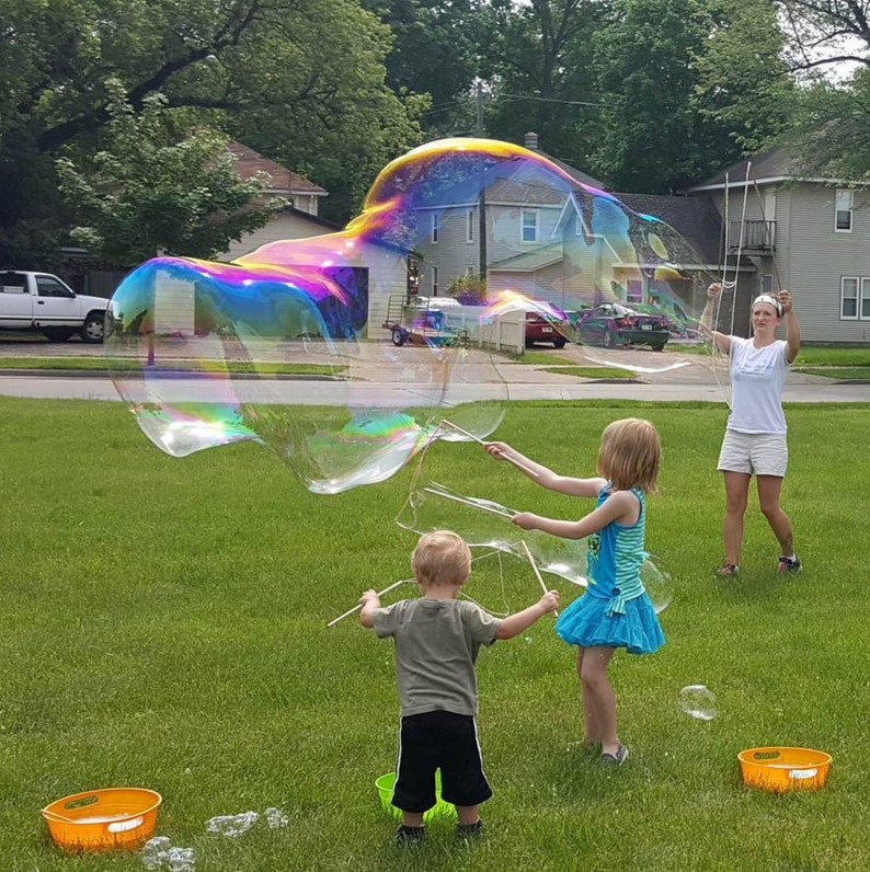 fun bubbles giant bubble maker