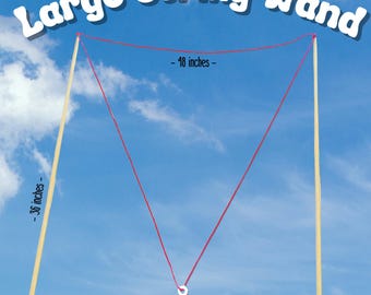 Large String Bubble Wand.