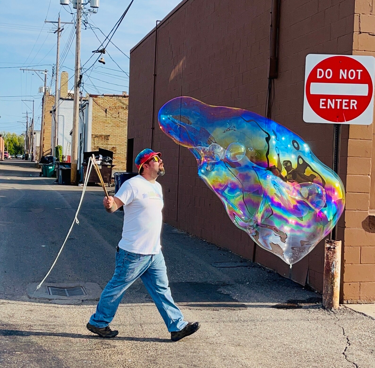 Large String Bubble Wand. - Etsy