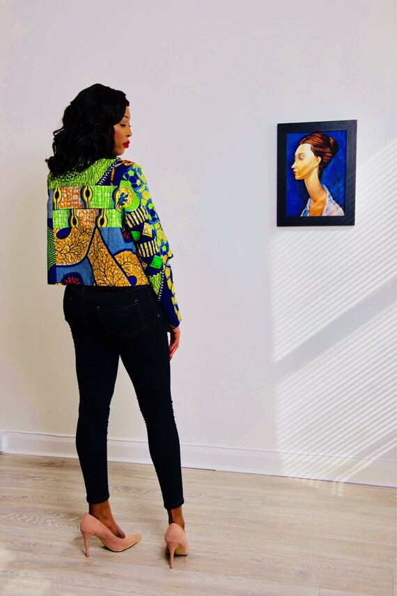 Ankara short and jacket online