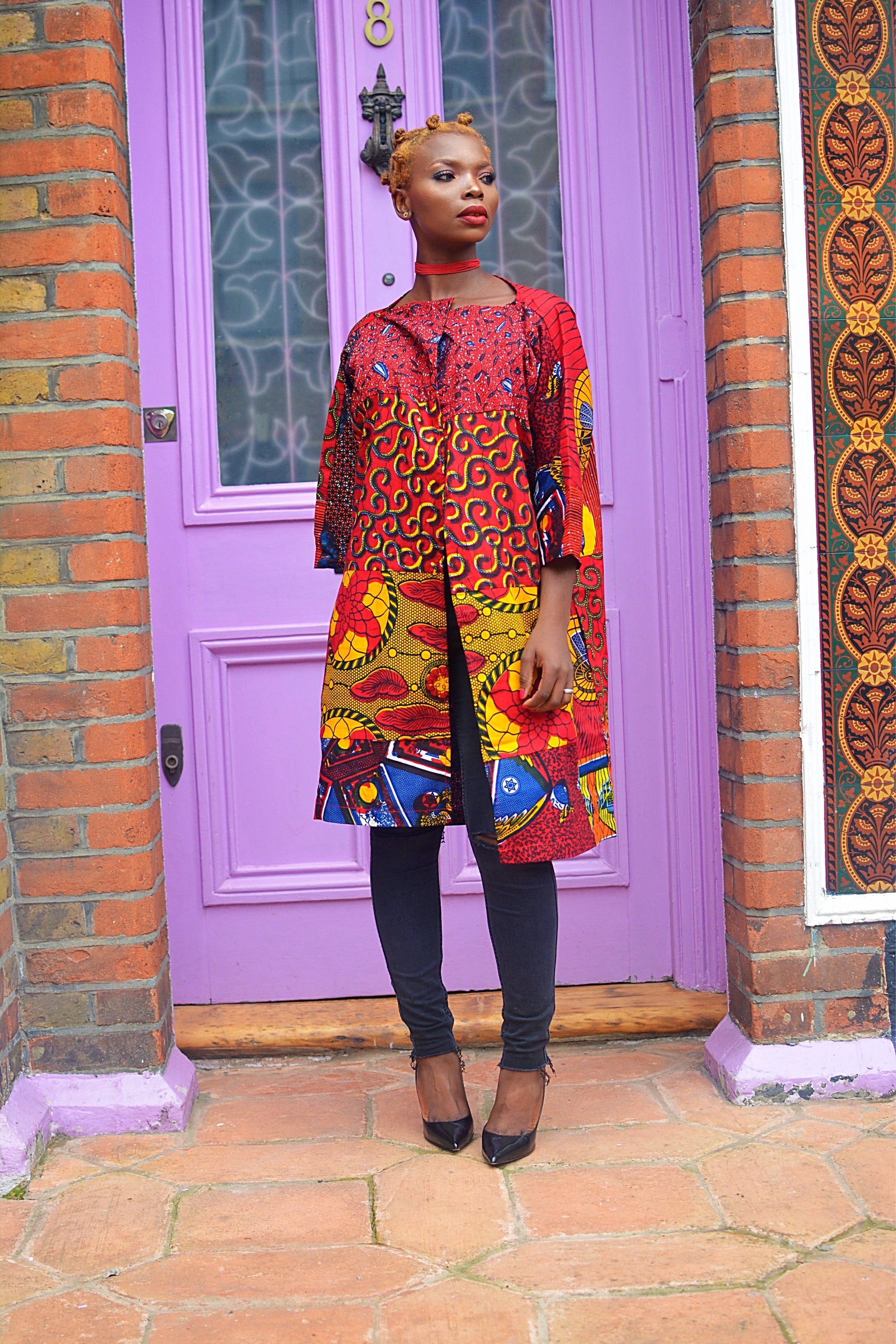 african print jacket styles
