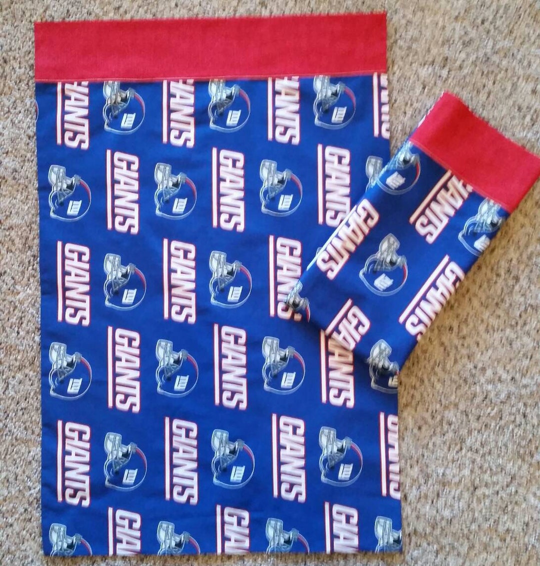 NFL Pillowcase. Choose From Cowboys Giants or Steelers. Price Etsy