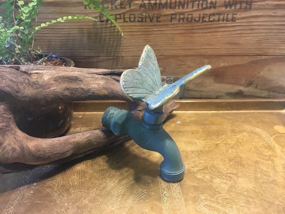 Brass Butterly Water Spout Outside Water Faucet Etsy