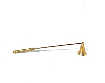 Brass candle snuffer