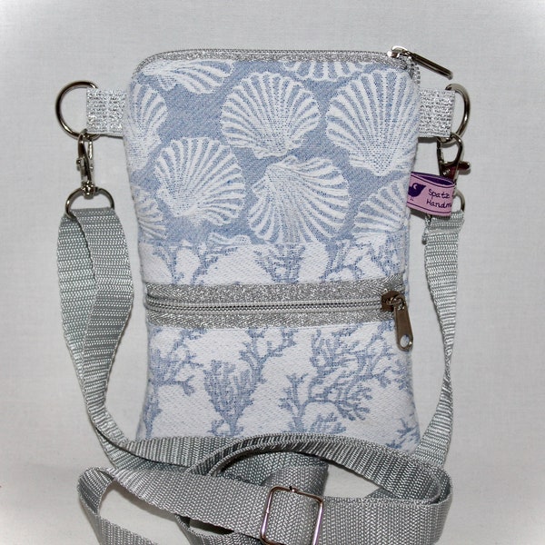 Handytasche zum Umhängen, Handytasche Jacquard