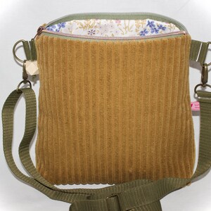 Cordtasche, Tasche aus Cord, Umhängetasche aus Cord, Cord-Tasche, Handtasche