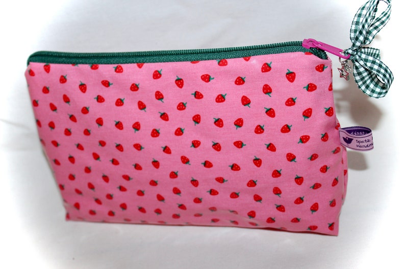 Cosmetic bag with name image 9