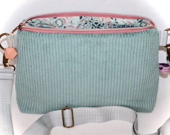 Corduroy bag, corduroy bag, corduroy shoulder bag, corduroy bag, handbag