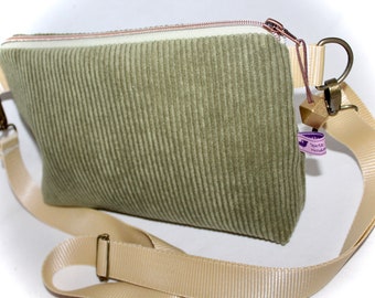 Corduroy bag, corduroy bag, corduroy shoulder bag, corduroy bag, handbag