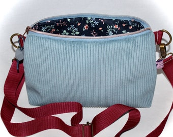 Corduroy bag, corduroy bag, corduroy shoulder bag, corduroy bag, handbag