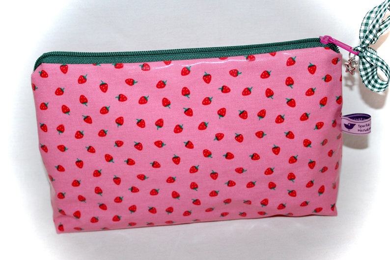 Cosmetic bag with name image 1