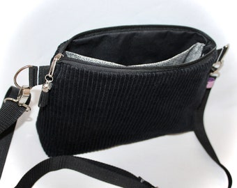 Corduroy bag, corduroy bag, corduroy shoulder bag, corduroy bag, handbag