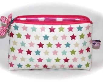 Cosmetic bag with name