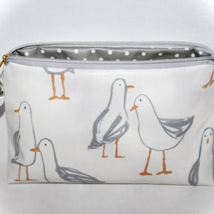 Kosmetiktasche mit Möwen