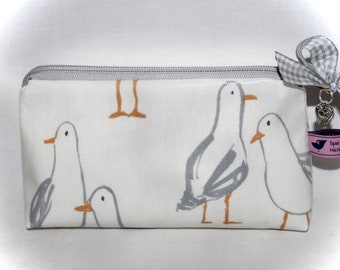 Cosmetic bag with name