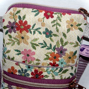 Handytasche zum Umhängen, Handytasche Jacquard Bild 5