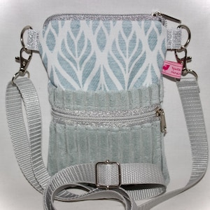 Sac pour téléphone portable à suspendre, sac pour téléphone portable jacquard