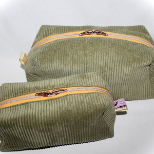 Kulturtasche, Kulturbeutel, Reise-Necessaire, Waschtasche, Cord