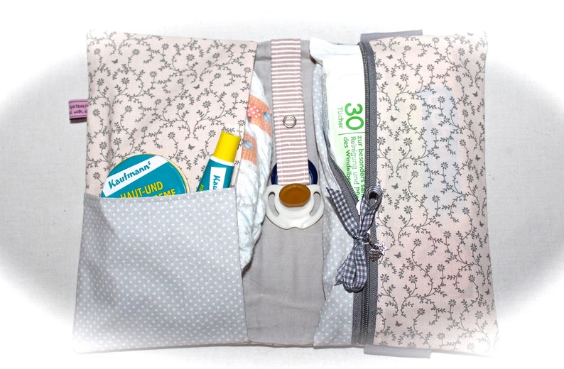 Diaper bag personalized with name