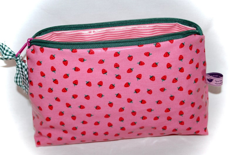 Cosmetic bag with name image 5